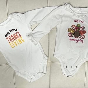 Baby’s 1st thanksgiving onesies!